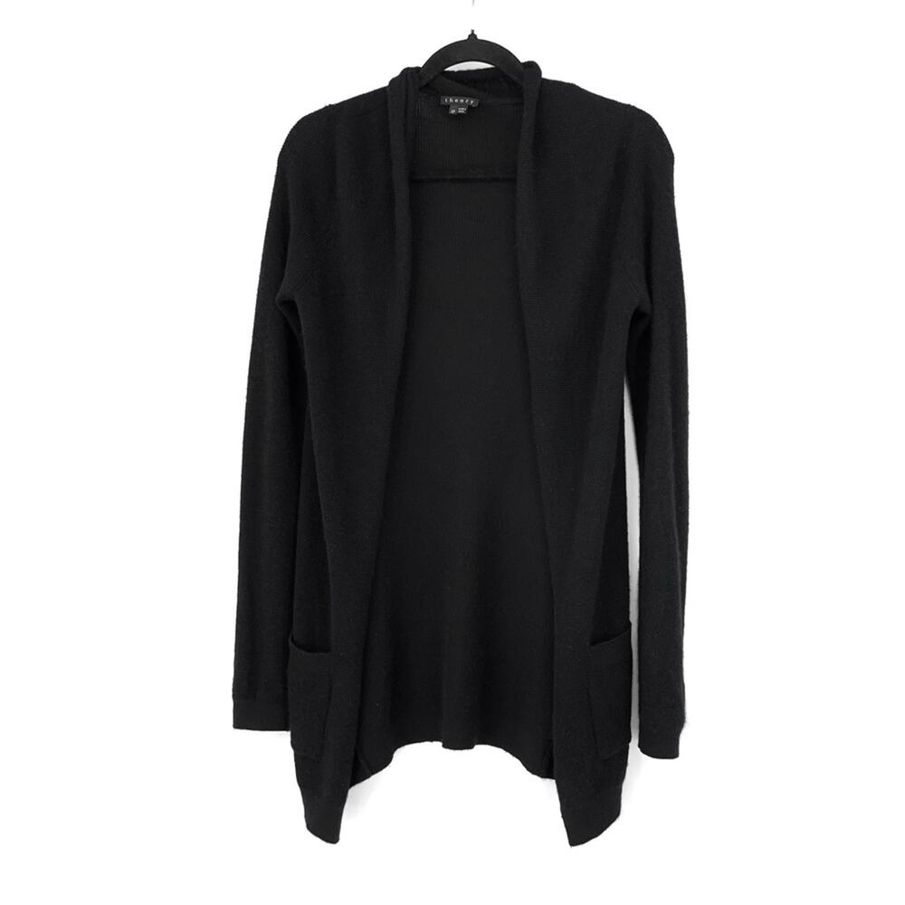 THEORY Giana Cashmere Cardigan Black S